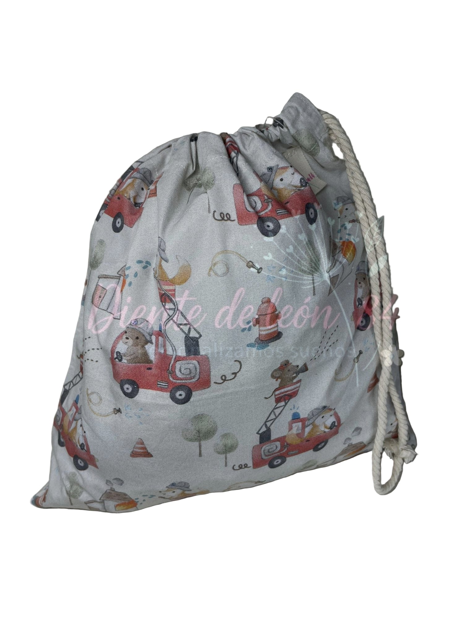 Bolsa de merienda infantil de tela – hecha a mano con amor y pensada para los más pequeños