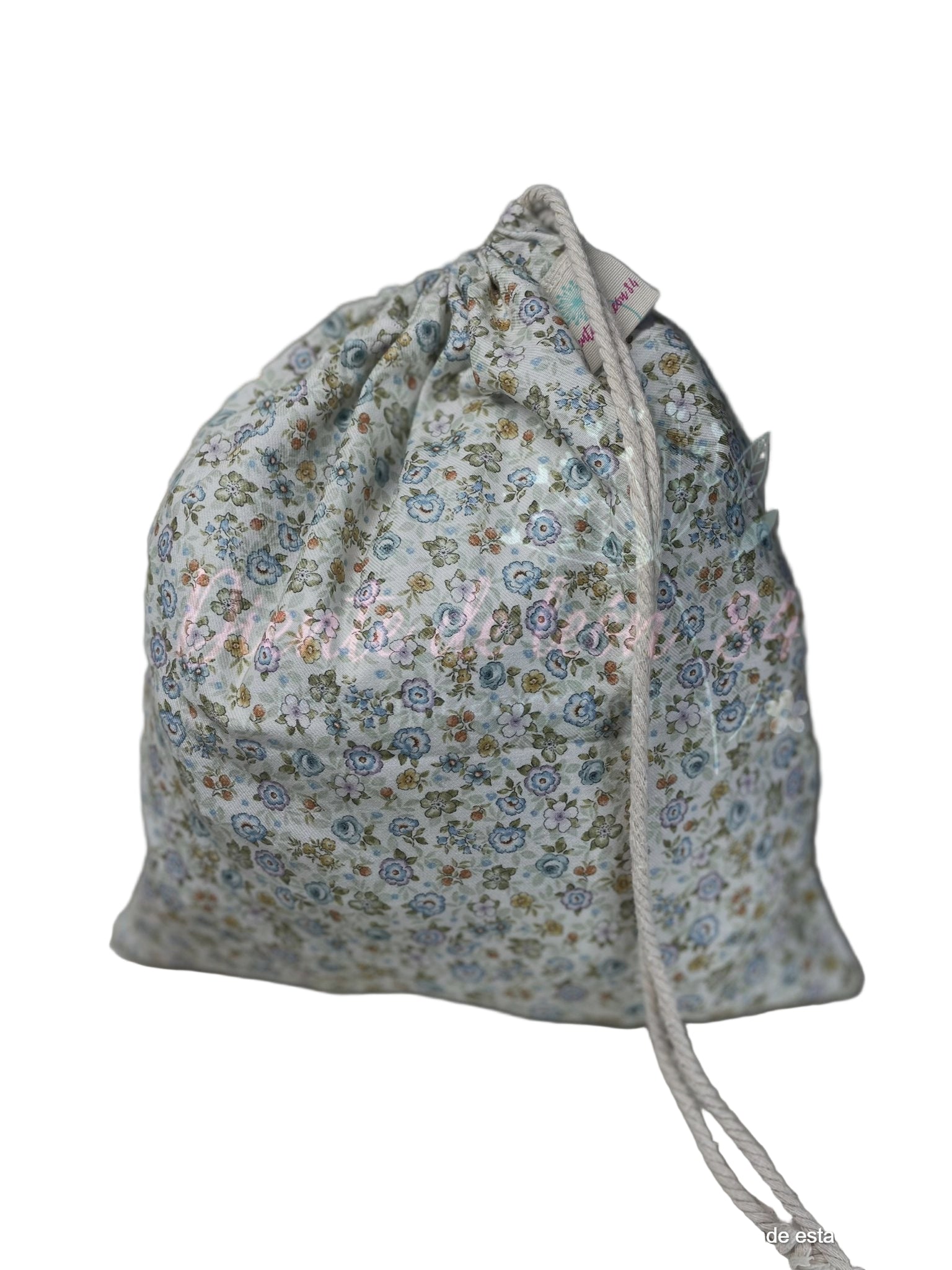 Bolsa de merienda infantil de tela – hecha a mano con amor y pensada para los más pequeños