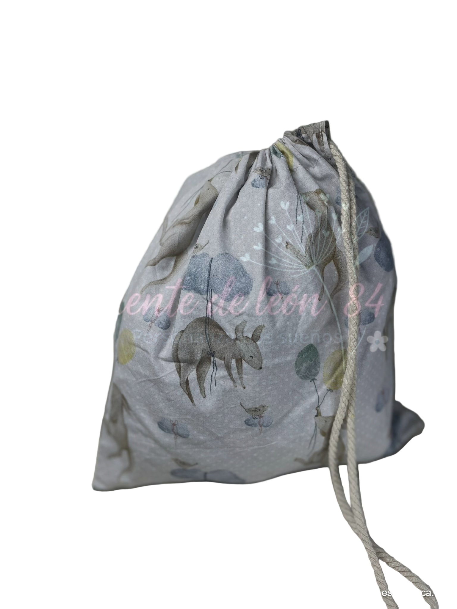 Bolsa de merienda infantil de tela – hecha a mano con amor y pensada para los más pequeños