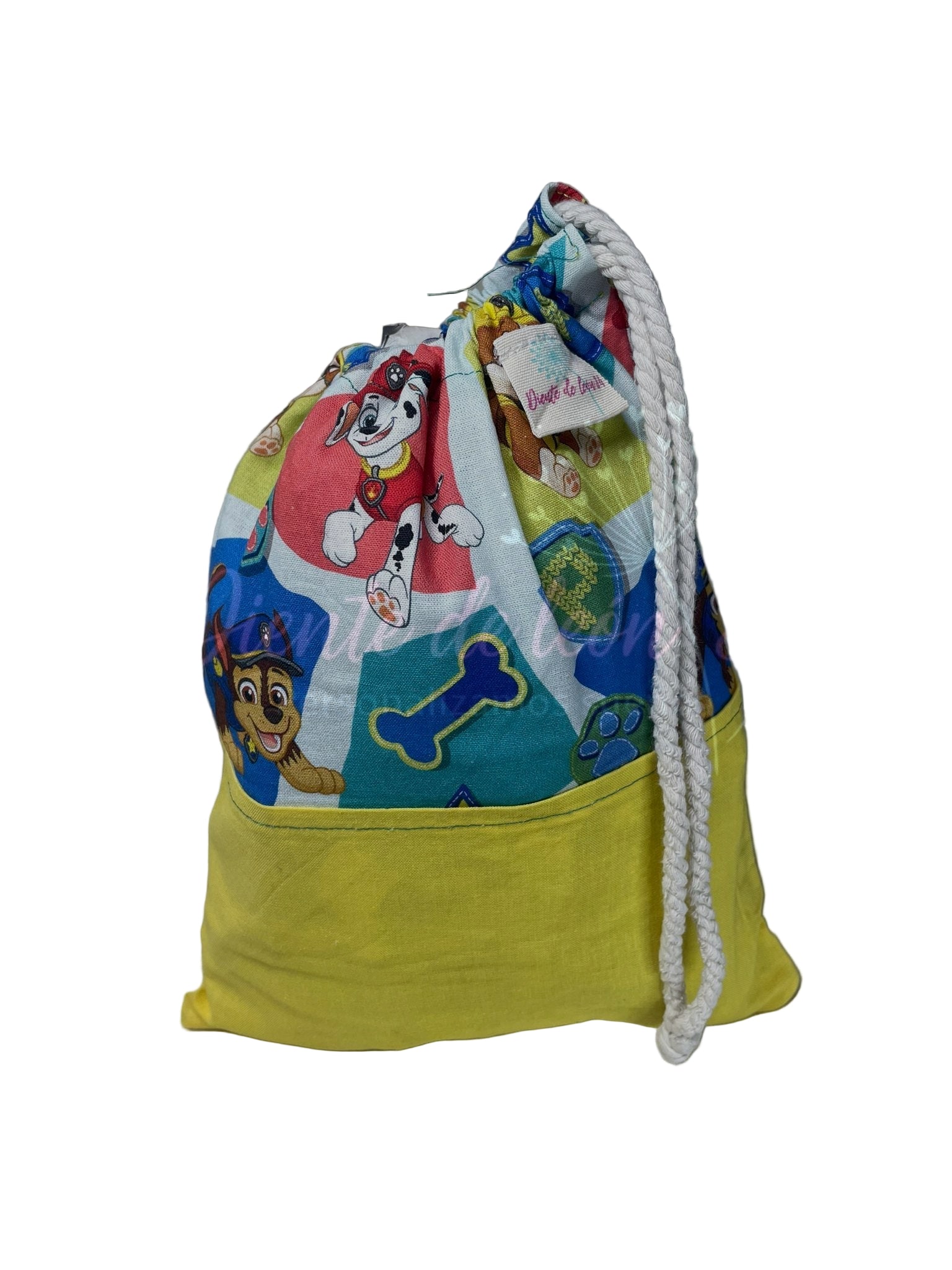 Bolsa de merienda infantil de tela – hecha a mano con amor y pensada para los más pequeños