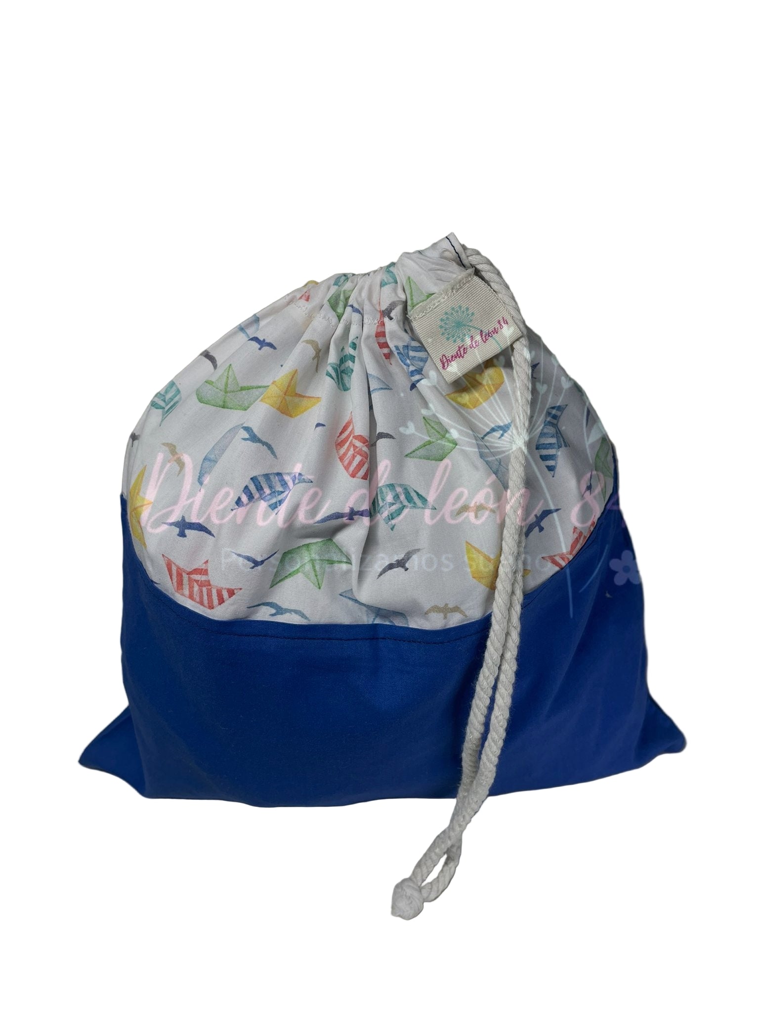 Bolsa de merienda infantil de tela – hecha a mano con amor y pensada para los más pequeños