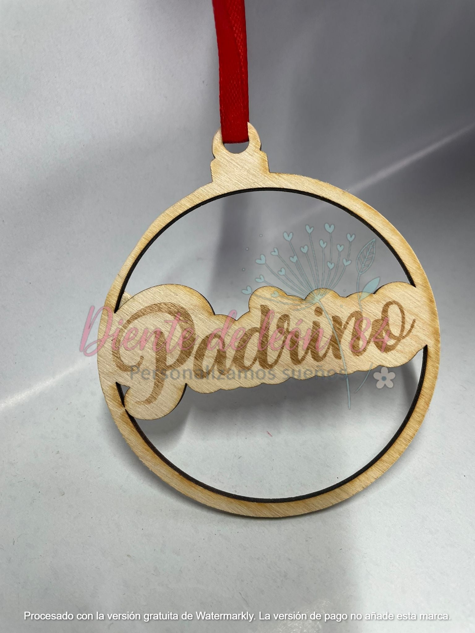 Bolas de navidad - Madera