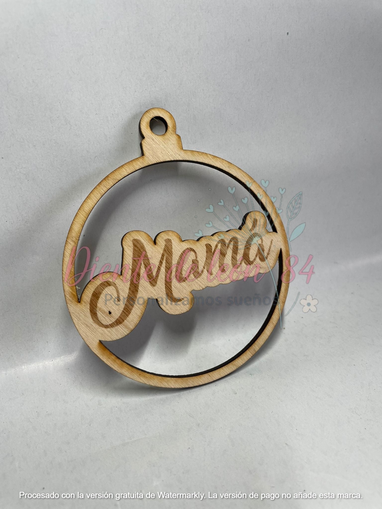 Bolas de navidad - Madera