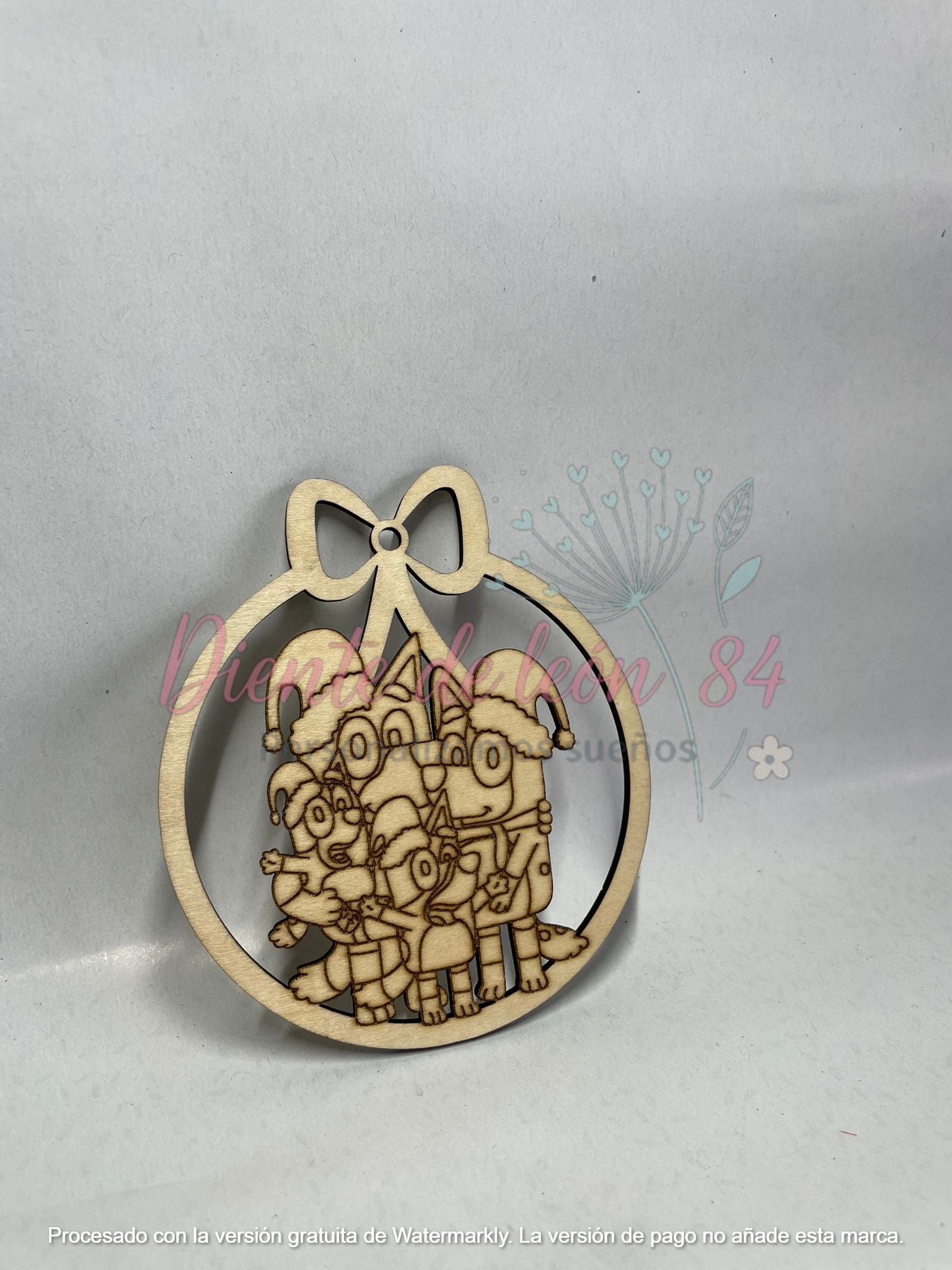 Bolas de navidad - Madera