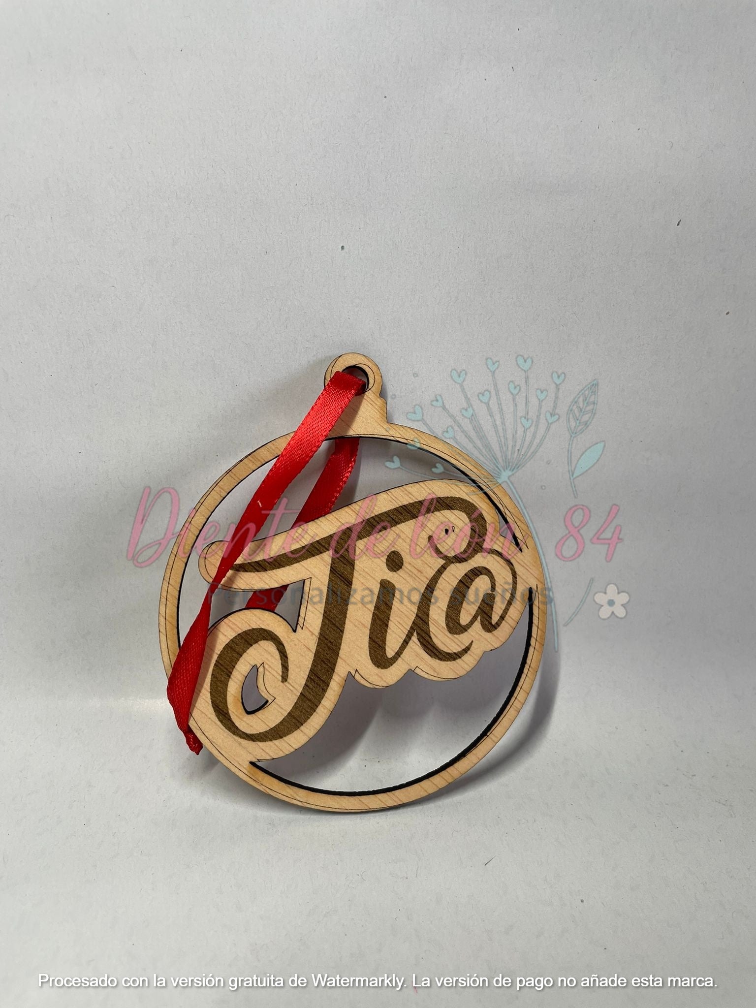 Bolas de navidad - Madera